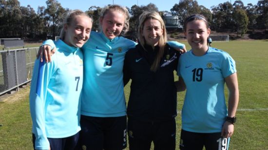 Garriock in camp with United youngsters ahead of Young Matildas matches