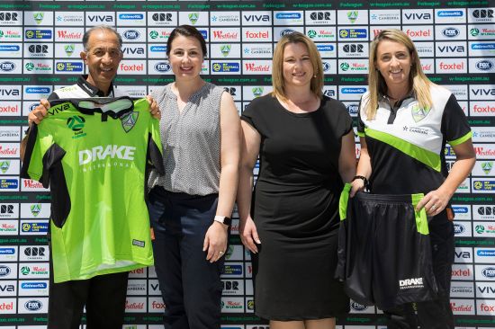 Canberra United announce deal with Drake International