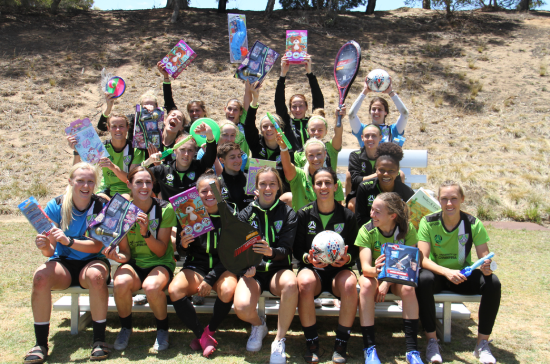 Canberra United launch 2019 Christmas Appeal