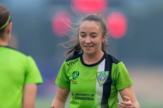 Laura Hughes commits to Canberra United