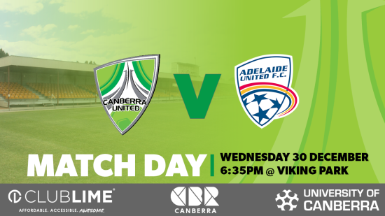 Match Preview – Canberra United vs Adelaide United
