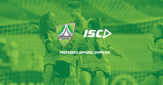 Canberra United & ISC Sport announce new apparel partnership
